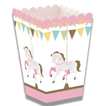 Imagen de Caja Mini Palomitas Carrusel cartón (1 unidad)