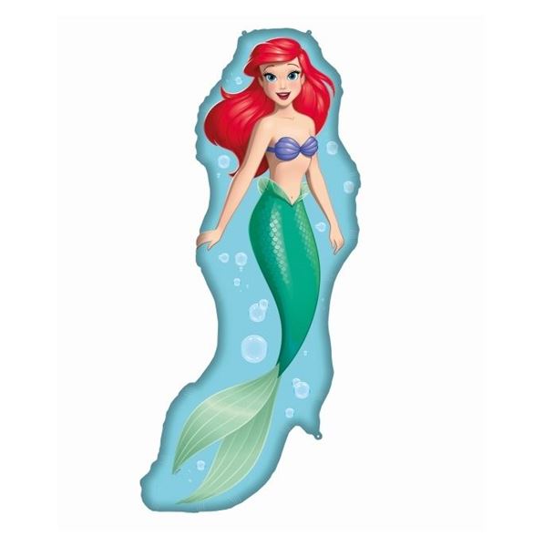 Picture of Globo de la Sirenita Disney Ariel (90cm x 40cm)