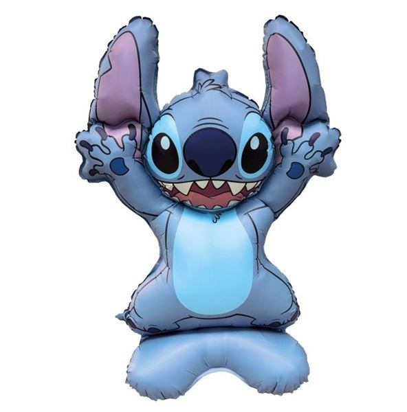Picture of Globo Stitch Grande Con Base Sin Helio (100cm x 73cm)
