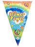 Picture of Banderín Fiesta Hippie Flower Power Plástico (5m)