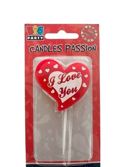 Imagens de Vela Corazón I love You (10cm)