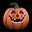 Imagen de Calabaza Decorativa Luz y Humo 16cm 