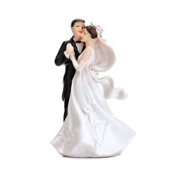 Imagen de Figura Novios para Tarta de Boda 14,5 cm