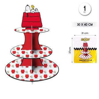 Imagen de Stand Cupcakes Snoopy Clásico cartón (40cm x 30cm) 
