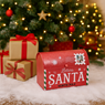 Imagen de Buzón Navideño Metálico Cartas a Santa (15 x 8,5 x 10,5 cm)