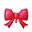 Imagens de Globo Forma Lazo Rojo Foil (55cm)