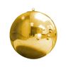 Imagen de Globo Esfera Mirror Ball Dorada Claro (90cm)
