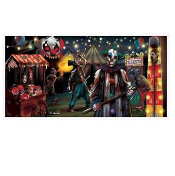 Imagen de Pancarta Fondo Circo Siniestro (165cm)