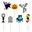 Imagen de Toppers Monstruos Halloween (7 unidades) 