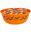 Imagen de Bol Halloween Naranja Murciélagos Plástico (27cm)