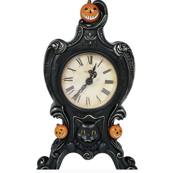 Imagen de Reloj Antiguo Halloween Decoración (24cm)