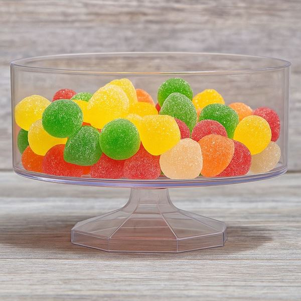 Picture of Bol con Pie Grande Candy Bar 18cm x 13cm x 9cm