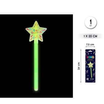 Imagen de Varita Cumpleaños Luminosa Glow (1 unidad)