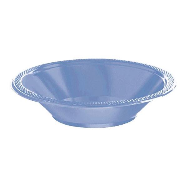 Imagens de Boles Azul Claro plástico 18cm (10 unidades)