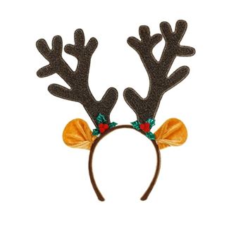 Picture of Diadema Reno Cuernos y orejas Navideño 34cm