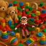 Imagens de Elfo Travieso Navideño 30cm 