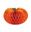 Imagens de Calabaza Naranja Papel Nido de Abeja (30cm)