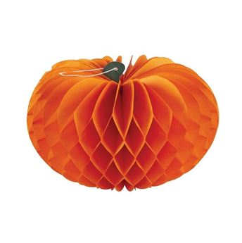 Picture of Calabaza Naranja Papel Nido de Abeja (30cm)