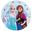 Imagens de Platos Frozen II Anna & Elsa  Disney cartón 23cm (8 uds)