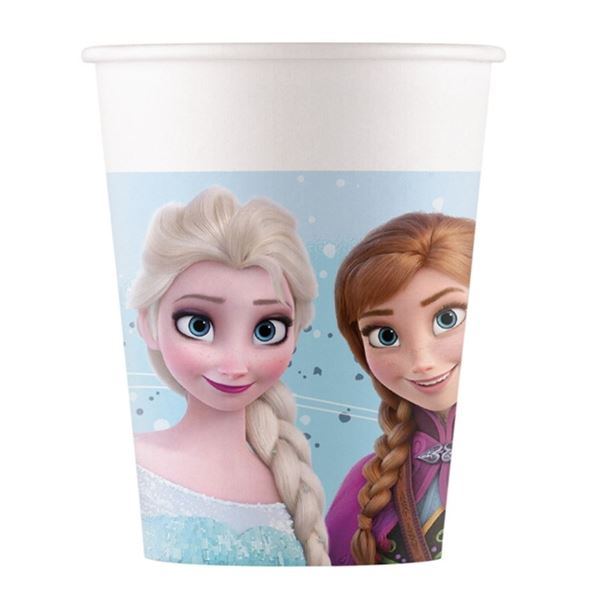 Picture of Vasos Frozen II Anna & Elsa Disney cartón (8uds)