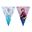 Imagen de Banderín Frozen II Anna & Elsa Disney papel 