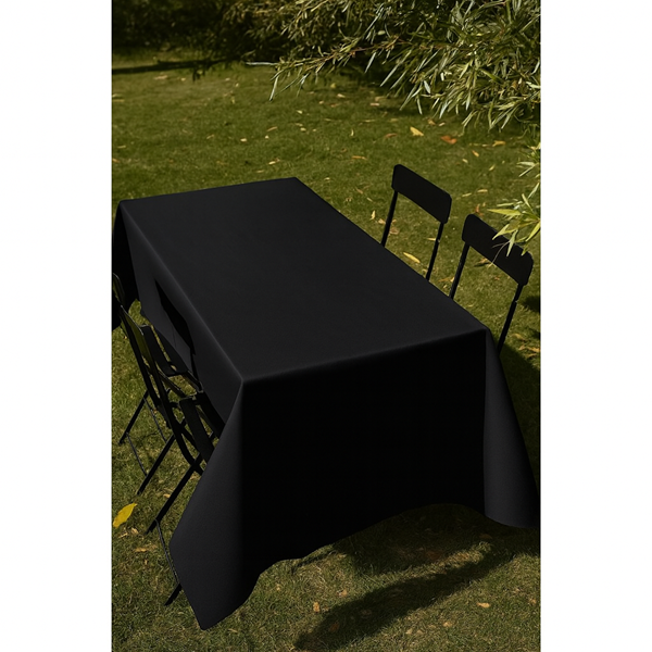 Imagen de Mantel Negro Tela (150cm x 300cm)