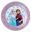 Picture of Plato Frozen Anna & Elsa Plástico Duro Reutilizable 21cm