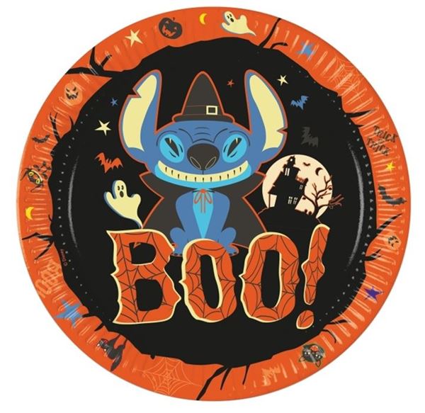 Picture of Platos Stitch Halloween cartón 23cm Ed.Limitada (8uds)