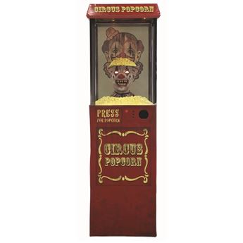 Imagen de Figura Máquina de Palomitas Halloween Animatronic (175cm)