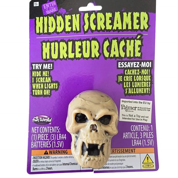 Imagen de Grito de Terror al Encender la Luz – Calavera