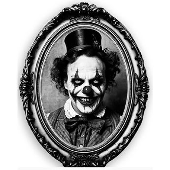 Picture of Adhesivo Pared Payaso Siniestro (28cm x 21cm)