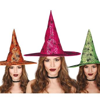 Imagens de Sombrero de Bruja Neón Surtido (1 unidad)