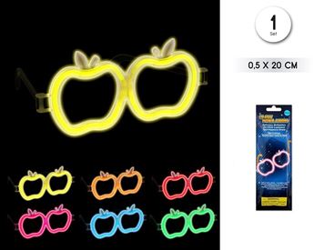 Picture of Gafas Luminosas Flúor Glow Manzana (1 unidad)