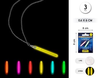 Picture of Collar Luminoso Flúor Glow Mix 