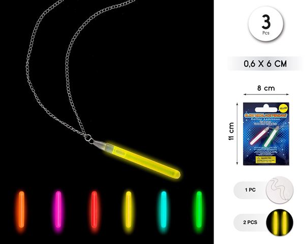 Picture of Collar Luminoso Flúor Glow Mix 