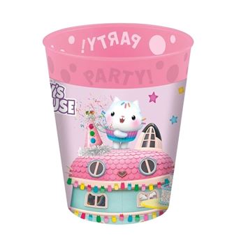 Picture of Vaso La Casa de Muñecas de Gabby Party Plástico Duro Reutilizable (250ml)
