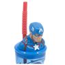 Picture of Vaso Capitán America Vengadores Reutilizable Con Pajita
