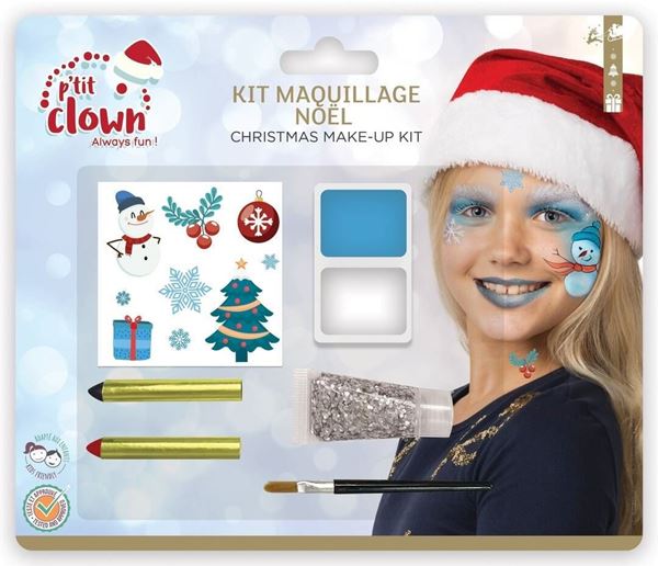 Imagens de Kit de Maquillaje de Navidad Infantil