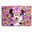 Imagens de Mantel Individual Minnie Mouse Flores Reutilizable