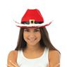 Imagens de Sombrero Navideño Cowboy Rojo 