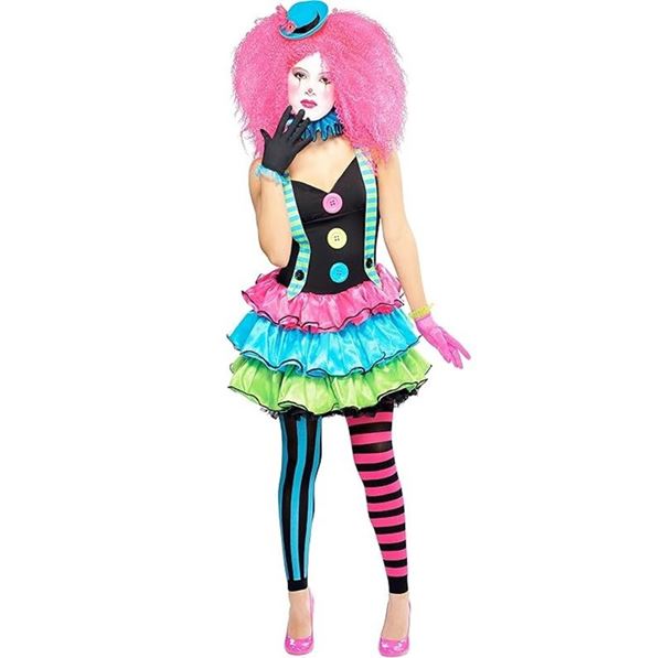 Imagens de Disfraz Payaso Colorido (10-12 Años)