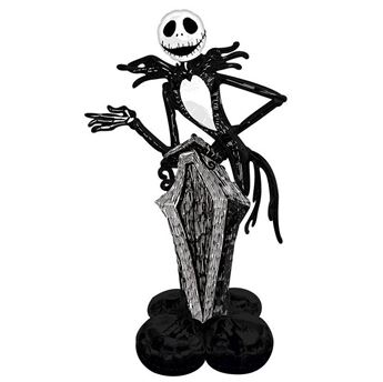 Imagen de Globo Jack Skellington Gigante Airloonz Sin helio (162cm)