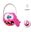 Picture of Cubo Calabaza Divertida Rosa con Tapa