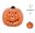 Imagens de Calabaza Halloween con Luz Efecto Llama