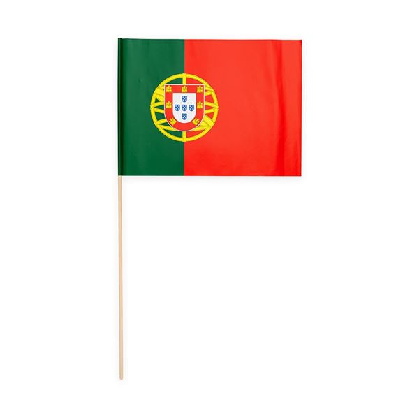 Picture of Banderas Portugal para agitar 30cm x 20cm (10uds)