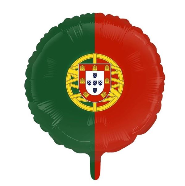 Picture of Globo Bandera de Portugal Foil 45cm