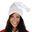 Imagens de Gorro Santa Claus Blanco Especial Aterciopelado Adulto