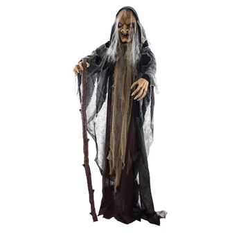 Imagen de Figura Bruja Animatronic Halloween Sonido, luz y movimiento
