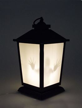 Imagens de Farol Halloween con sombras Luz y Sonido (32cm)