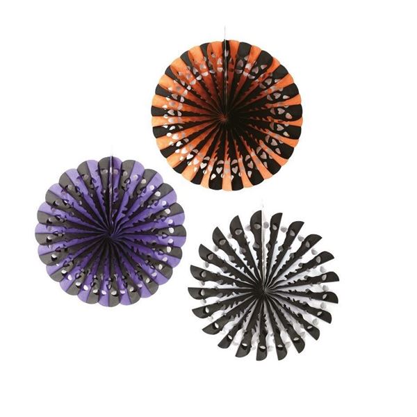 Picture of Rosetones Colgantes Calaveras Mix (3 unidades)